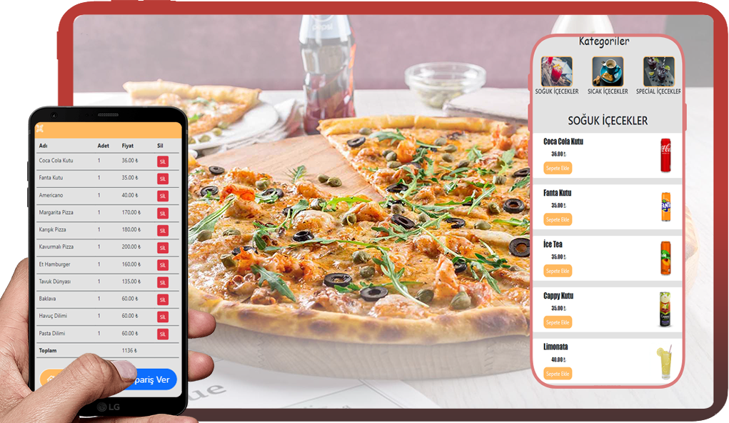 qr menü üzerinden sipariş, yeni nesil qr menü, dijital qr menü, kayseri, sivas, şarkışla qr menü